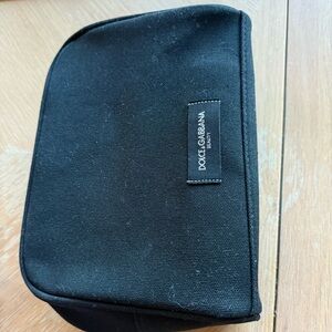 Dolce & Gabbana cosmetic case toiletry bag black